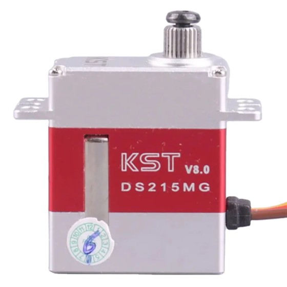 Wholesale KST DS215MG V8.0 All-metal Hollow Cup Swashplate Is Suitable for Remote Control Helicopters and Drone Toys